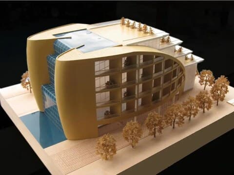 3D printed architectural model