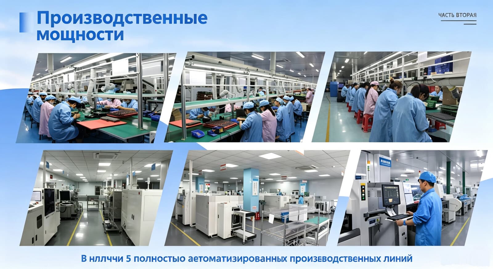 Production Facilities & Equipment